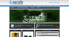 Desktop Screenshot of muebles.sarralle.com